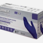 indigo nitrile exam gloves